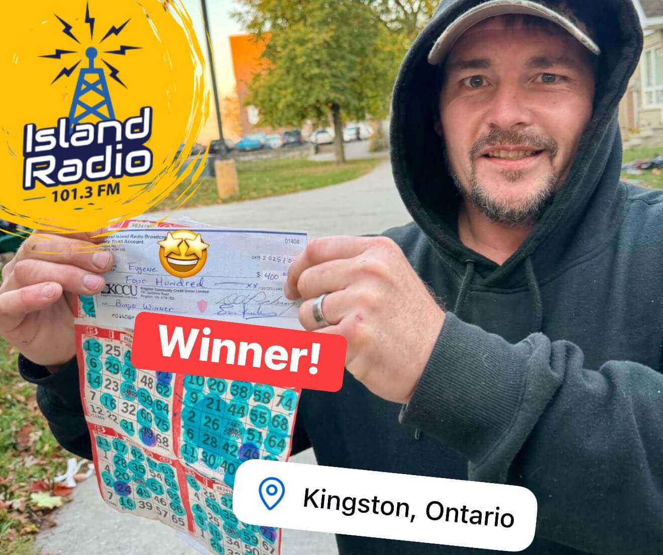 Eugene - Bingo Winner